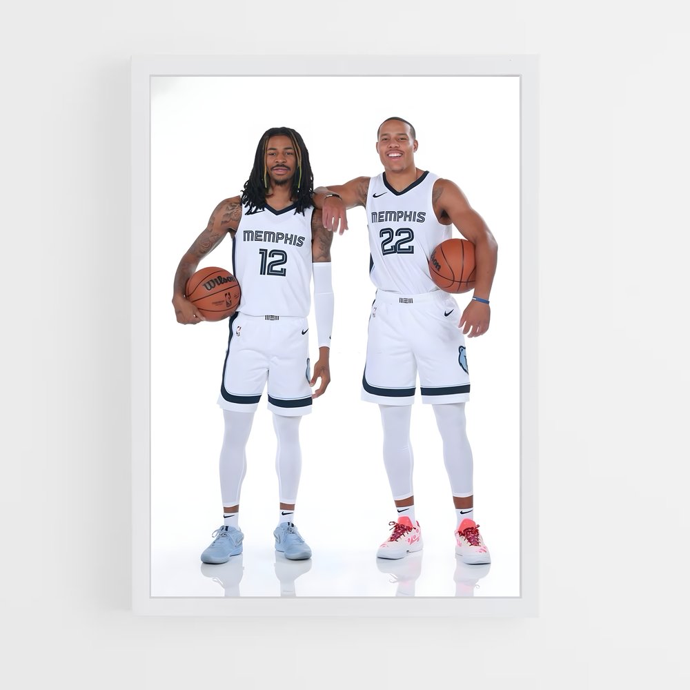 Poster Memphis Dynasty – affiche Basketball (vue 3)